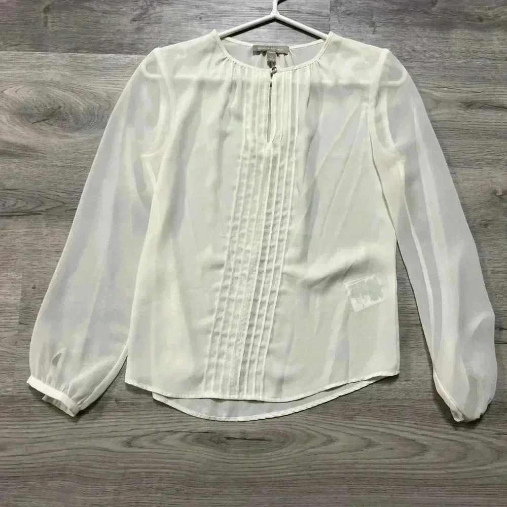 Banana Republic White Blouse